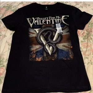 BULLET FOR MY VALENTINE 2018 T-SHIRT *NEW* METAL